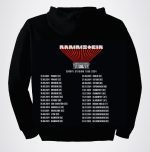 Rammstein Europe Stadium Tour 2024 Hoodie ( With All Dates ) - Image 2
